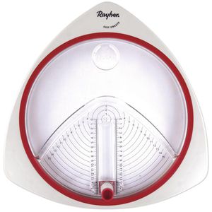 Rayher Kreisschneider 89770000, Ø 24-153mm, mit Klingenfach
