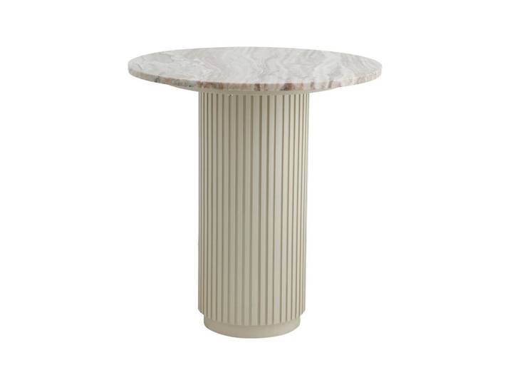 Furnlux Esstisch Erie Beige 70x70x75 cm, Holz, 70x75x70 cm, Esszimmer, Esstische