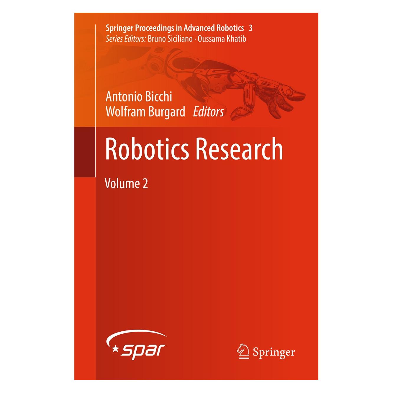 Springer Robotics Research (Englisch, Hardcover, Antonio Bicchi, Wolfram Burgard) (9783319609157)
