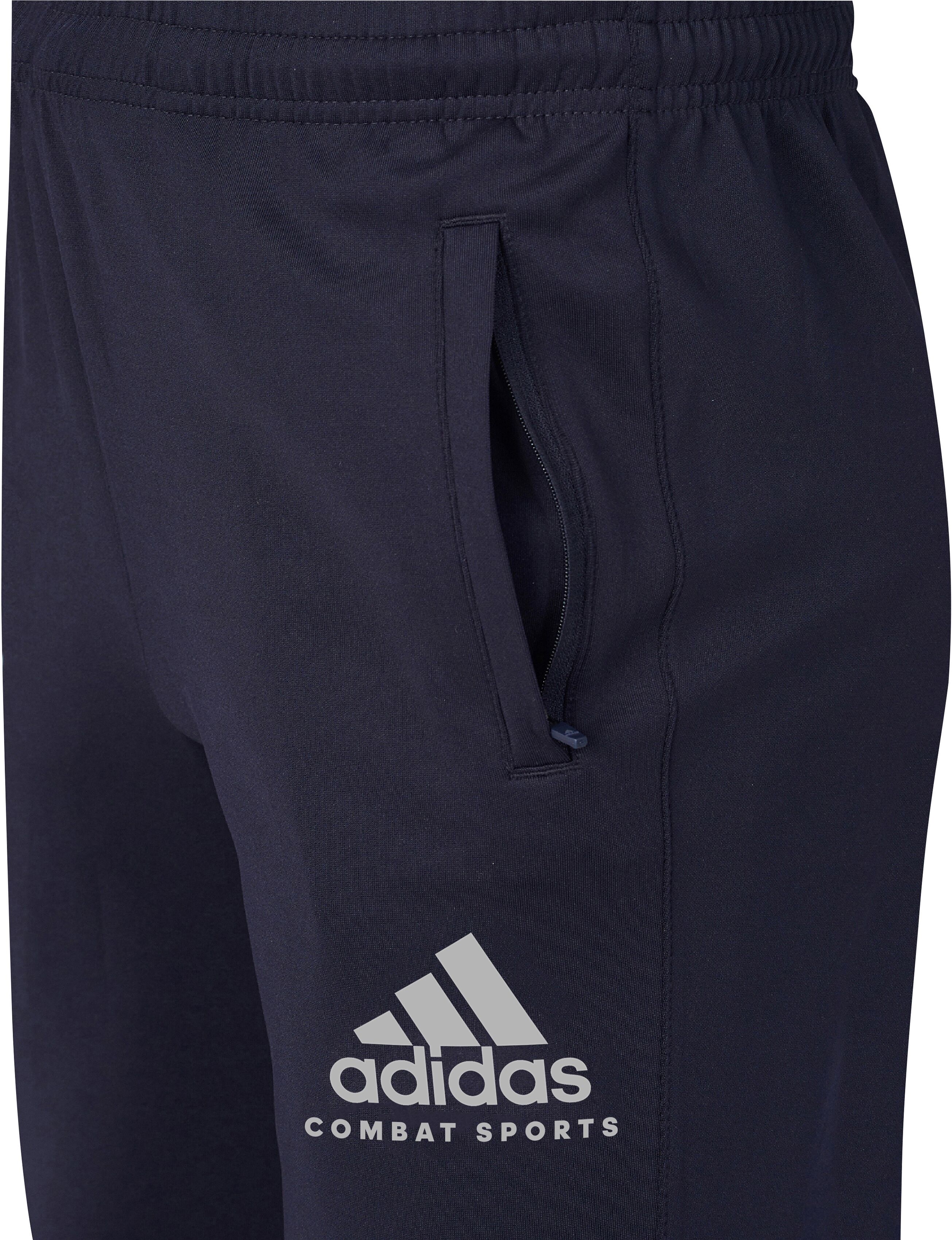 Trainingshose ADIDAS PERFORMANCE "Tracksuit Pants" Gr. S, blau, Hosen, Herren, S, N-Gr, Obermaterial: 100% Polyester, Trainingshose blau S, N-Gr