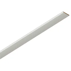 ter Hürne Leisten Gehrungsabdeckleiste Esche kristallweiß GAL 25 Dekor 2400x25x2 mm