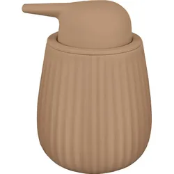 Kleine Wolke Seifenspender Groove Cappuccino 9,5 x 13,4 x 9,5