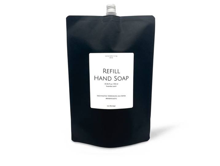 Handseife Nordesign 750 ml Reinigend - Farbe: schwarz - Material: Wasser - Handseife