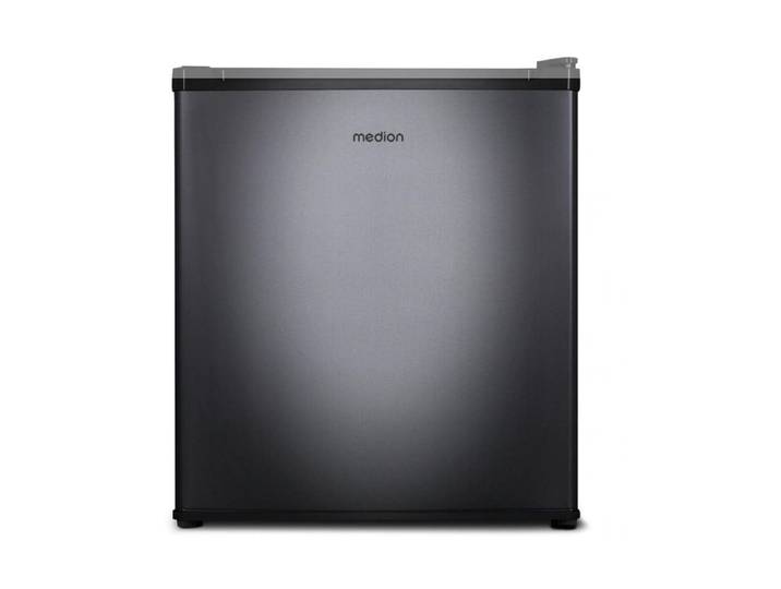 MEDION Kühlschrank MD 37724 Rechts, Wechselbar , Energieeffizienz: D, grau, Rechtsanschlag, wechselbar, Kühlschränke, Kühlschrank