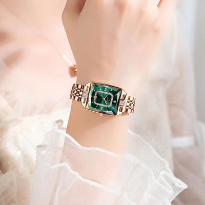 Youfap Market High Quality Ladies Watch, Luxury Watch For Woman Waterproof Calendar, Stainless Steel Quartz Women's Watches rosegold Brown
