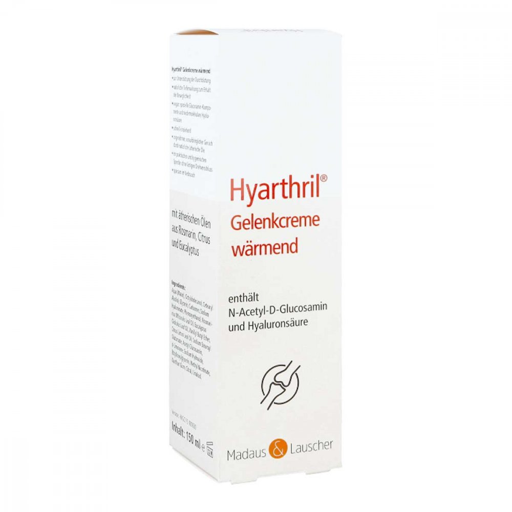 Madaus & Lauscher GmbH Hyarthril Gelenkcreme wärmend im Spender 14341615