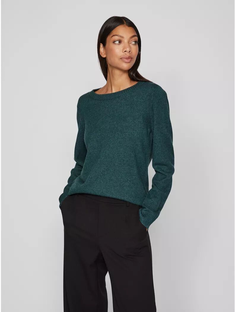 VILA - Pullover, für Damen, Waldgrün, Größe M