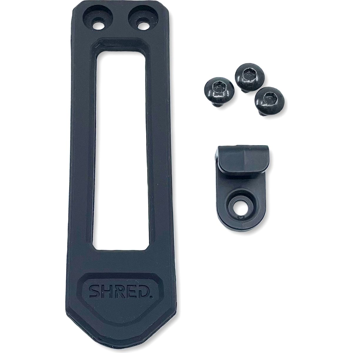 Shred Basher Goggle Clip KIT black (BLACK) SPHECO32-BLACK