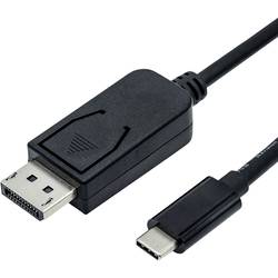 ROLINE USB Typ C - DisplayPort Adapterkabel, v1.2, ST/ST, 1 m 11.04.5845