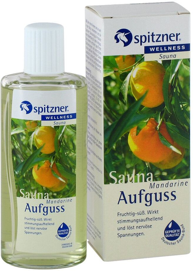 Spitzner Saunaaufguss Mandarine Wellness
