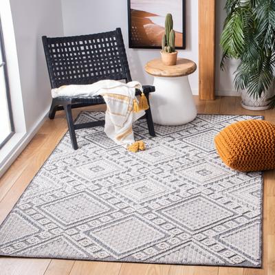SAFAVIEH Global Wadad Moroccan Indoor/ Outdoor Waterproof Patio Backyard Rug