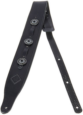 Minotaur Boston Black Guitarstrap Schwarz