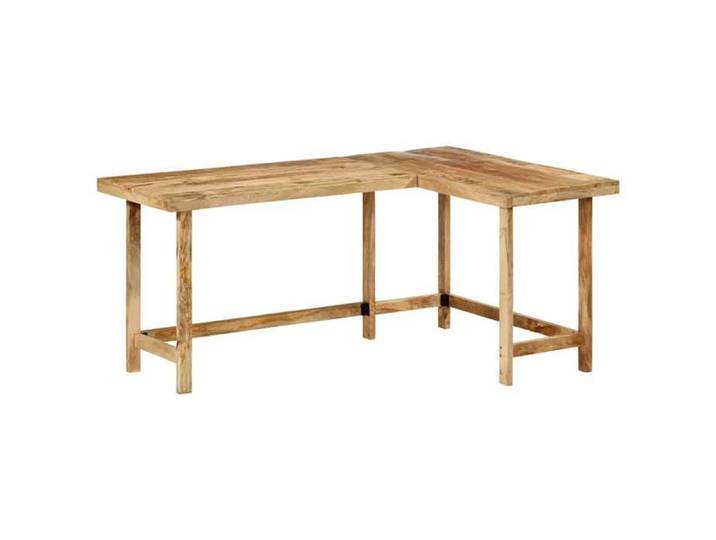 Best 2026  - BUREAU Brun KENNETH - 1 PCS - Table d'écriture 165x110x75 cm bois massif de manguier3020