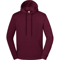 Fruit of the Loom Iconic Premium Hooded Sweat Unisex Hoodie mit CiCLO® Technologie, nachhaltig, burgund, 3XL