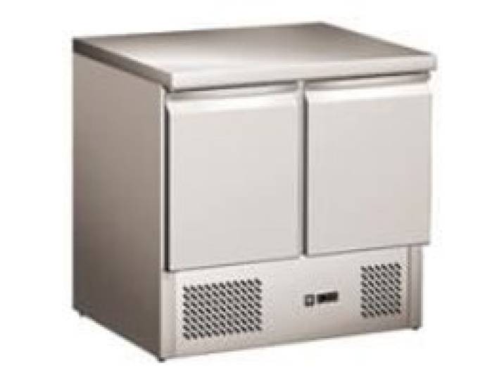 DESSERTE REFRIGEREE INOX CENTRALE +2/+8°C - S901S/STOP