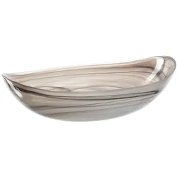 2er-Set Leonardo Schale Alabastro 1880 ml Glas Beige M (Medium)