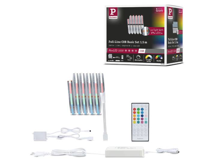 Paulmann MaxLED 1000 : Kit de base pour ruban LED COB complet