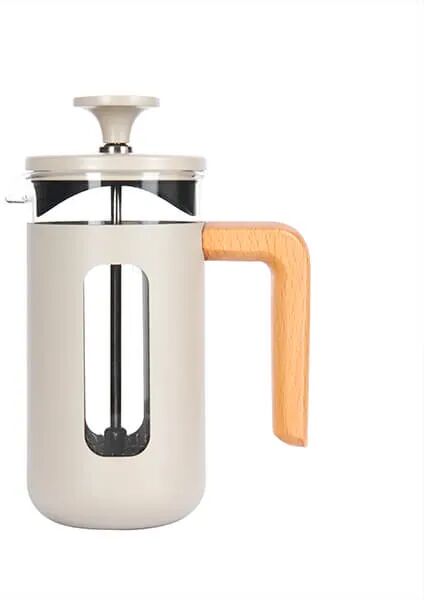 La Cafetiere Pisa 3 Cup Cafetiere Latte Wood Handle