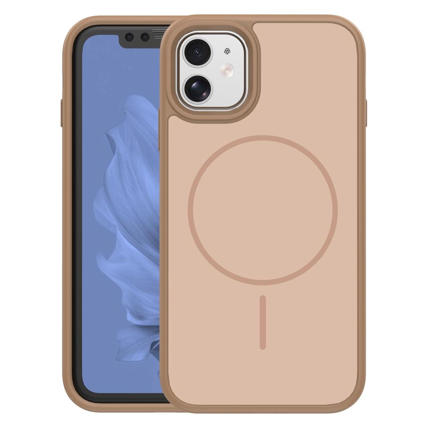 OEM Frame Thin Mag case for iPhone 11 brown (Apple iPhone 11) (65678872)