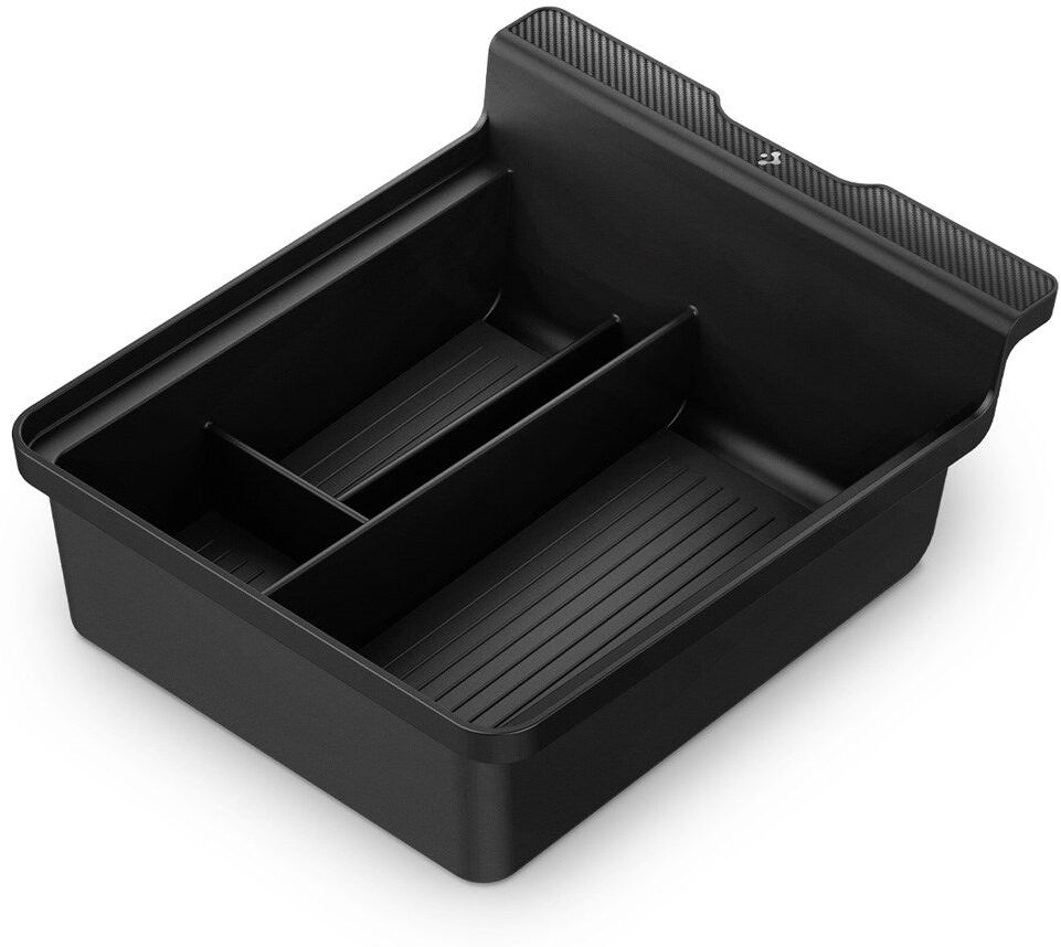 Spigen Center Konsol Opbevaring til Tesla Model 3 (2022-23) / Model Y (2021-24) - Sort