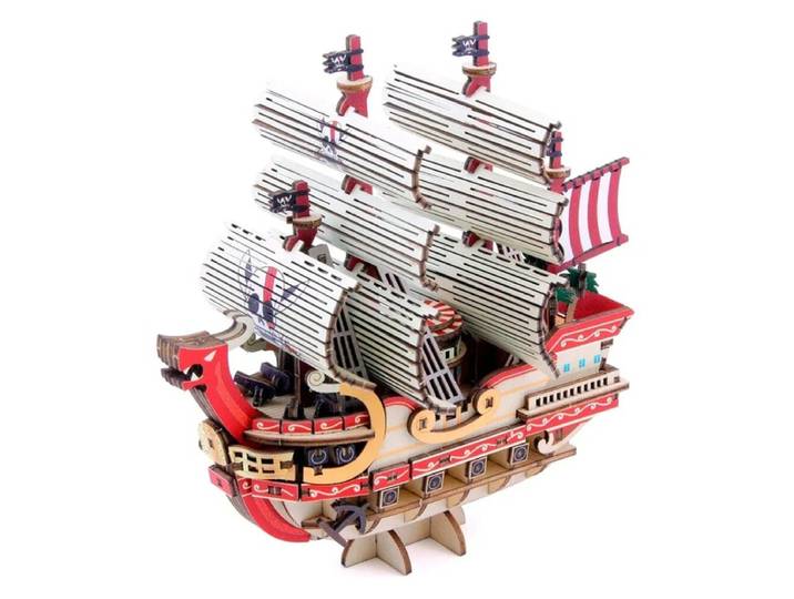 Kit Book Nook Wa-Gu-Mi One Piece Bateau Red Force