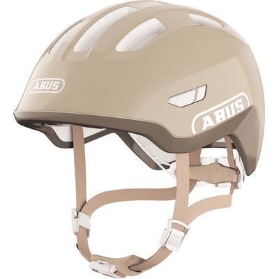 Fahrradhelm ABUS "SMILEY 3.0" Gr. S, beige (natur), Helme, S Kopfumfang: 45cm - 50cm