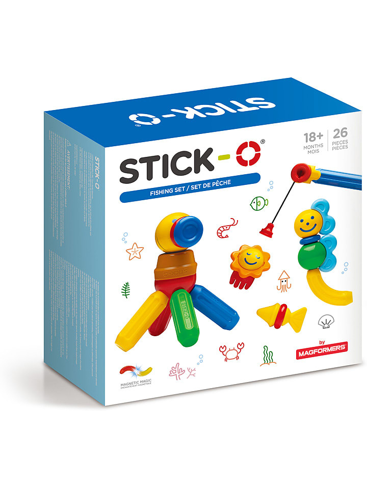26tlg. Magnetspielset "STICK-O Fishing" - ab 18 Monaten - onesize