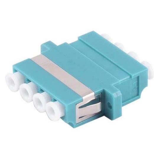 Shiverpeaks -BASIC-S--LWL-Verbinder, LC-LC, Quad, aqua (Netzwerk Kupplung) (BS07-60042)