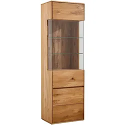 MAISON Vitrine Huntsville Holz Braun Wildeiche