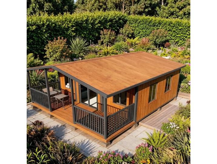Maison conteneur extensible, Cabane forestière, Pièce pliante, 40Ft 20Ft, Mini-maison préfabriquée, Maisons conteneurs pour hébergement, Pièce de vacances, Véranda