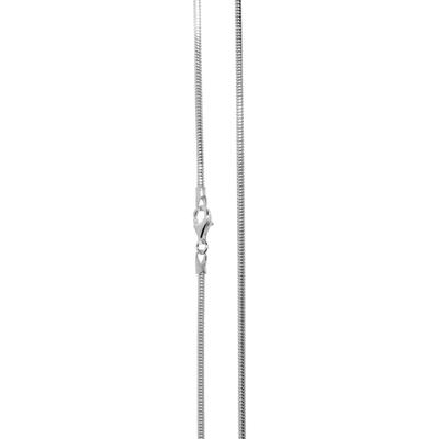 Silberkette OSTSEE-SCHMUCK "Ostsee-Schmuck Kette Schlange 2,0 mm Kette Schlange 2,0 mm" Gr. 50, silber, Halsketten, Damen, 50cm, Silber 925 (Sterlingsilber), L: 38, Silberkette