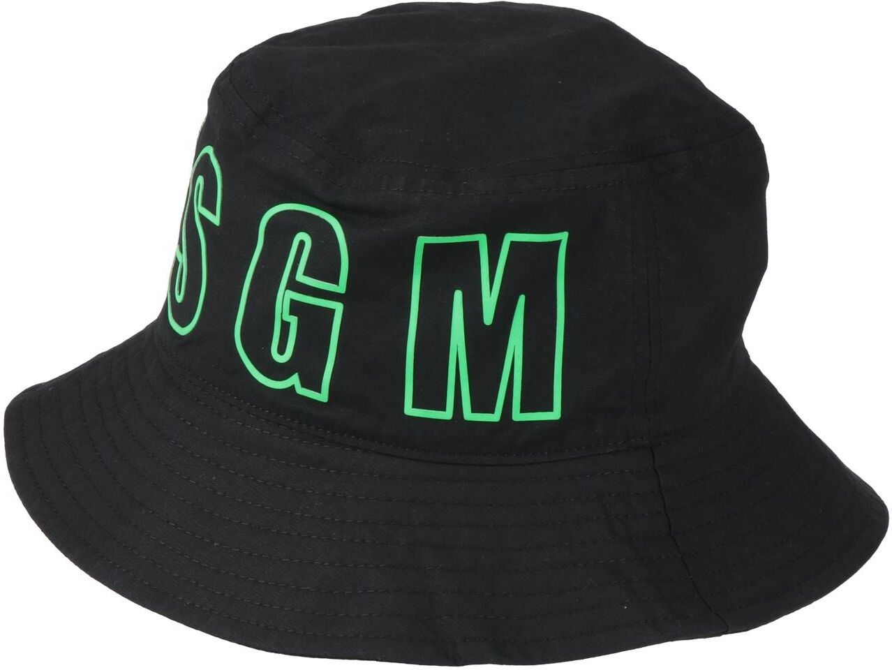 Msgm Sombrero Unisex Negro 10 Unisex