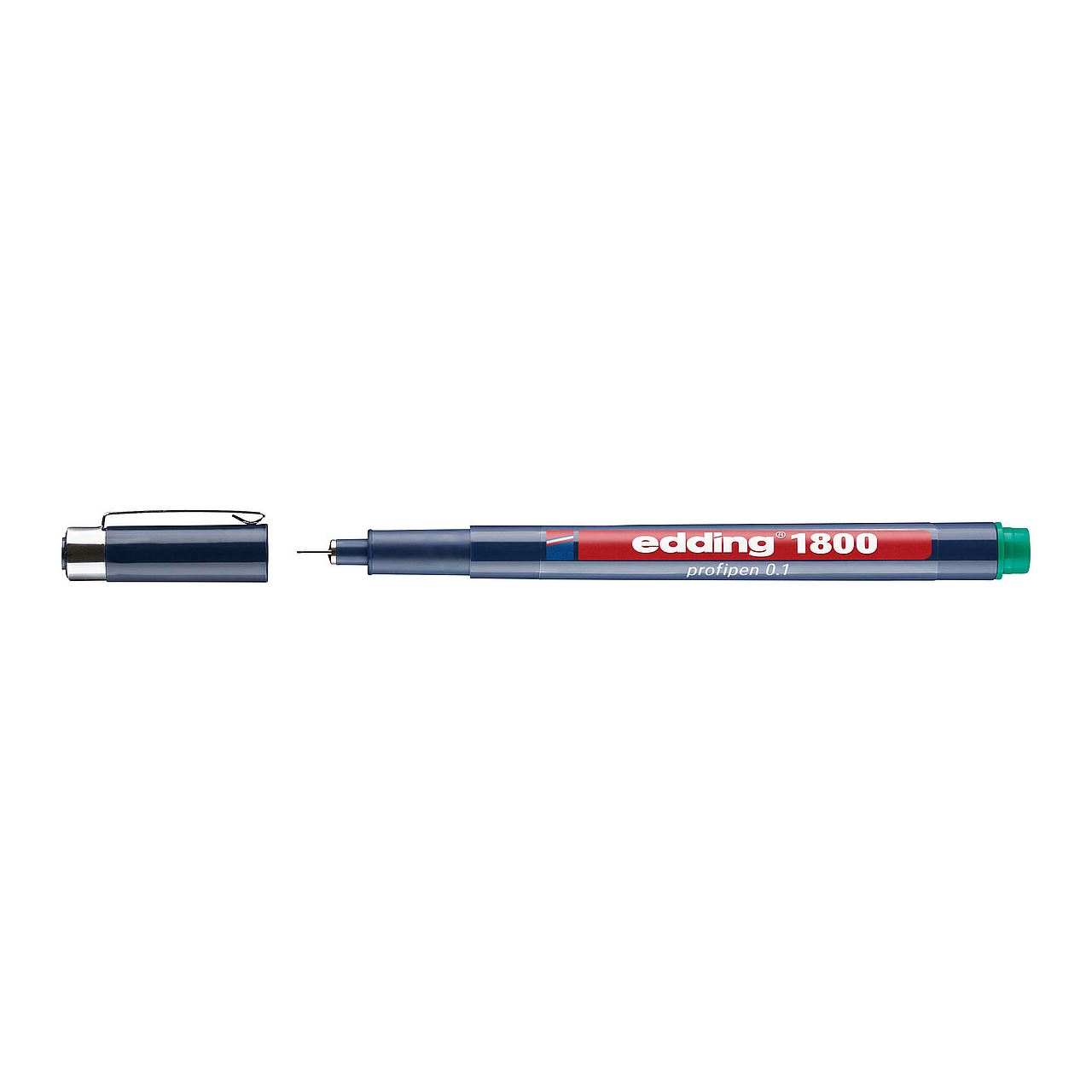 edding 1800 profipen Fineliner grün 0,25 mm, 1 St.