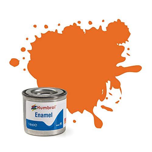 Humbrol Enamel Modellak Nr. 018 Oranje 14 ml