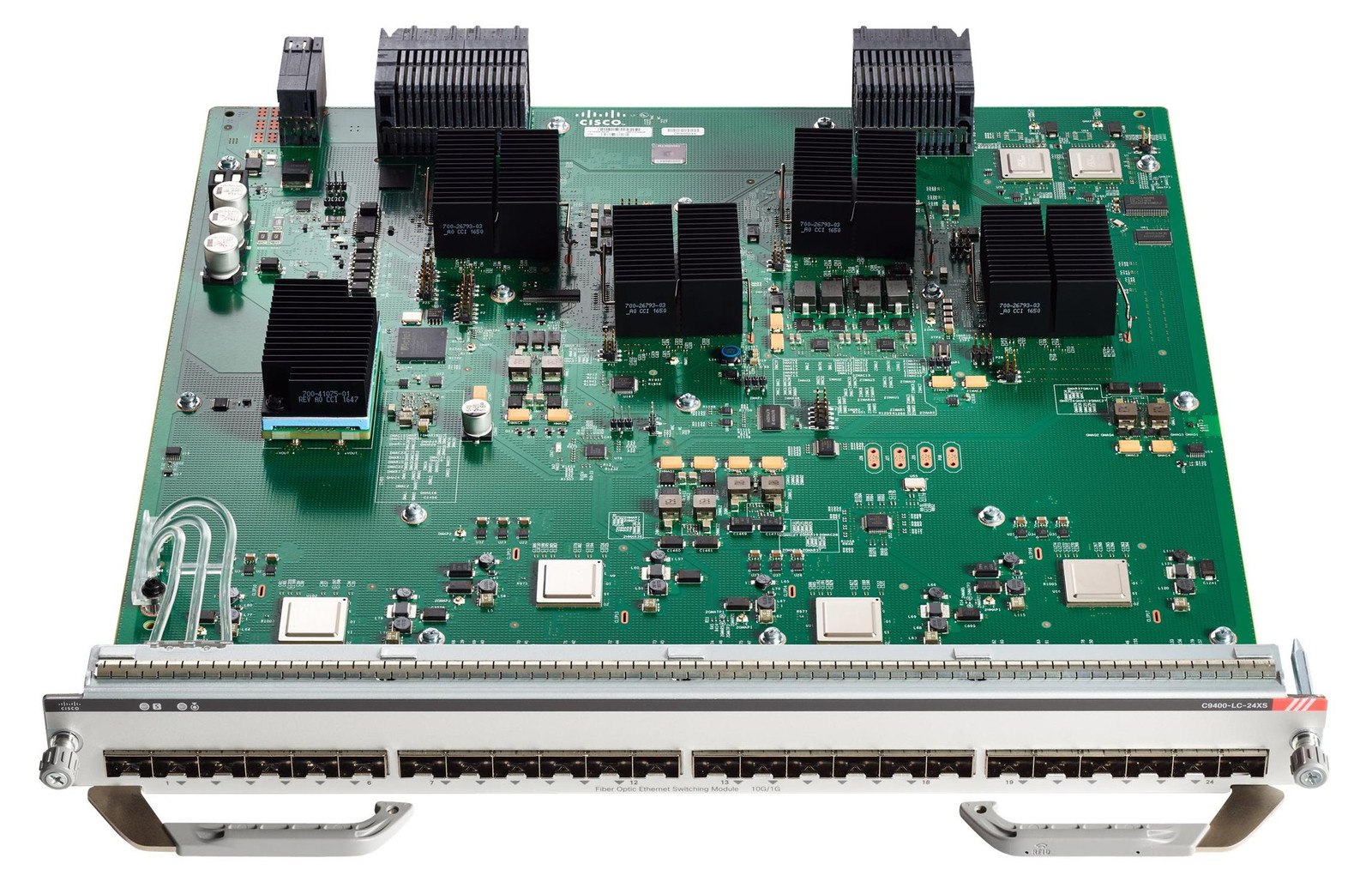 Cisco Catalyst 9400-serie line card Switch 24 x 1 Gigabit / 10 Gigabit Ethernet Insteekmodule