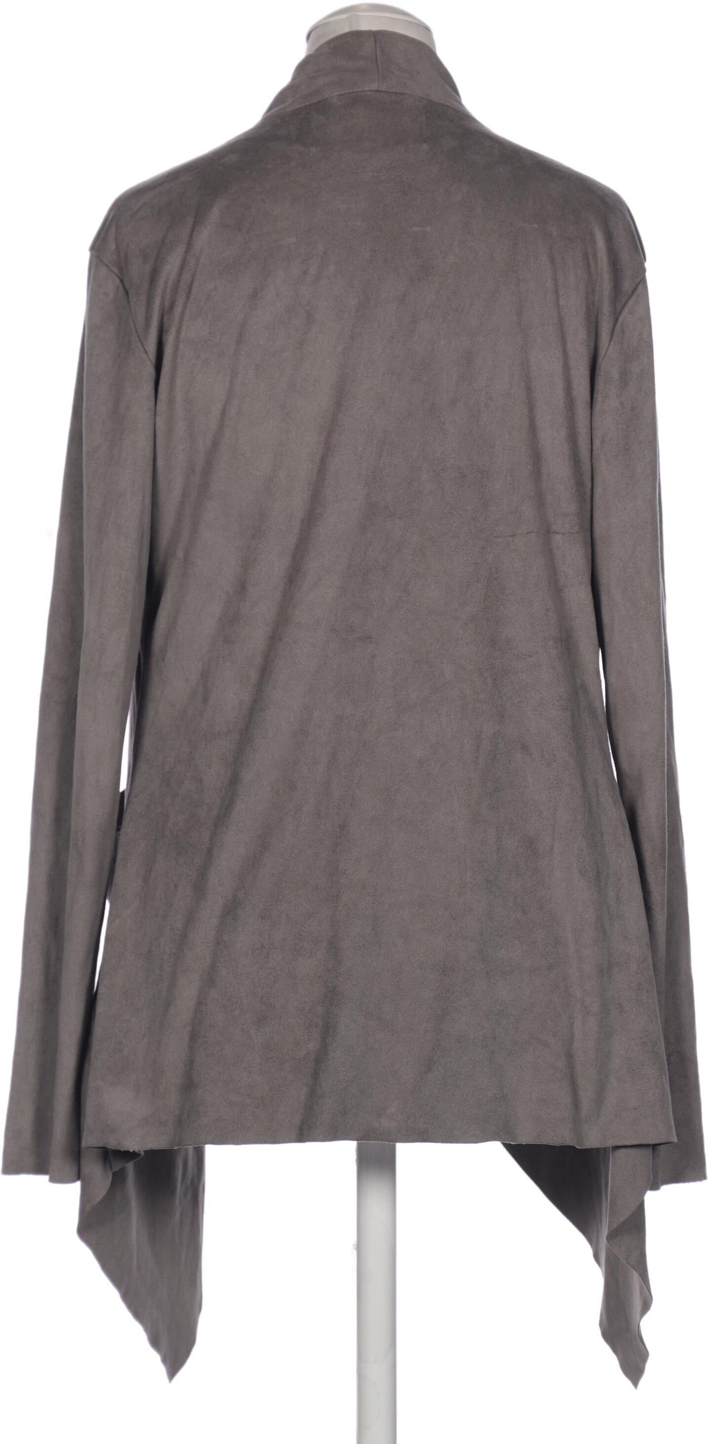 Kendall + Kylie Damen Strickjacke, Grau, Gr. XS, Elasthan / Synthetik - Second Hand