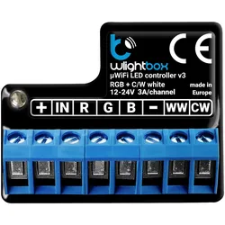 Drahtloser WiFi Treiber LED-Dimmer Wirelles LED Dimmer SMART HOME 12/24V WLIGHTBOXS wLightBox