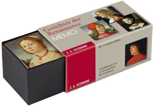 NN - Gesichter der Renaissance. Memo: Gedächtnisspiel mit 36 Meisterwerken der Porträtkunst - Preis vom 03.10.2026 20:43:07 h