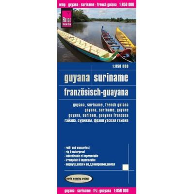 Reise Know-How Landkarte Guyana, Suriname, Französisch-Guayana (1:850.000), Sonstige von Reise Know-How Verlag Reise Know-How Verlag Peter Rump, Reise