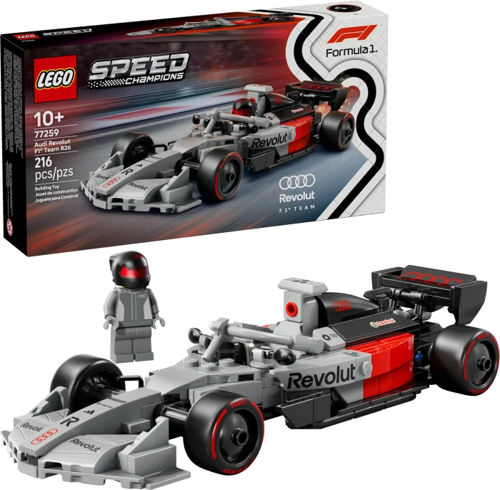 LEGO Speed Champions 77259 Audi Revolut F1 Team R26 Rennwagen