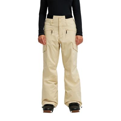 Snowboardhose ROXY "20K Passive Tracks", Damen, Gr. S, beige (biscotti), Obermaterial: 100% Polyester., Hosen