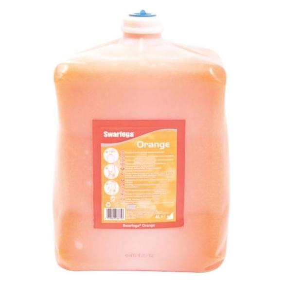 Deb Skin Care Håndrens Swarfega Orange 4l patron SORC4LTR - (4 liter pr. stk. x 4 ) (Handseife Nachfüllpackung, 4000 ml) (SORC4LTR)
