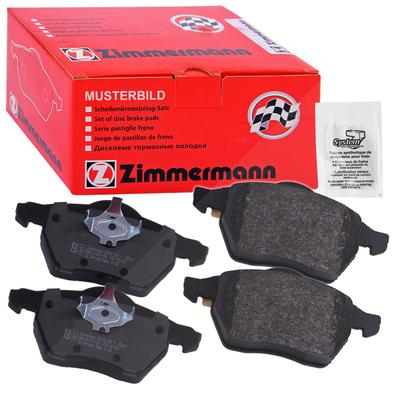 Zimmermann Bremsbelagsatz Hinterachse [Hersteller-Nr. 24498.155.1] für Chevrolet, Opel, Vauxhall