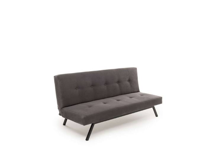 Skye Decor Schlafsofa, 3-Sitzer Schlaffunktion Sofa, Metallgestell, Pflegeleichter Bezug