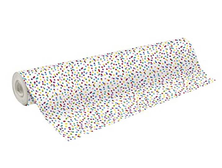 CLAIREFONTAINE 211942C - Rl papier Alliance 60g 50x0\,70m Pois multicolores
