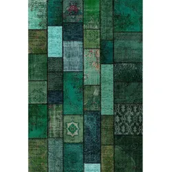 Bamyum Trunk Bedruckter 80x150 Teppich Chenille-Druck Maschinell Hergestellt