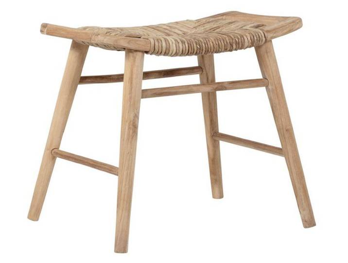 Must Living Sitzhocker Rex aus Teakholz