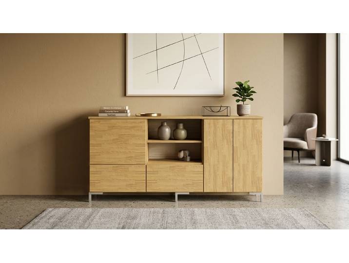 Modernes Sideboard nach Maß Eiche Natur geölt