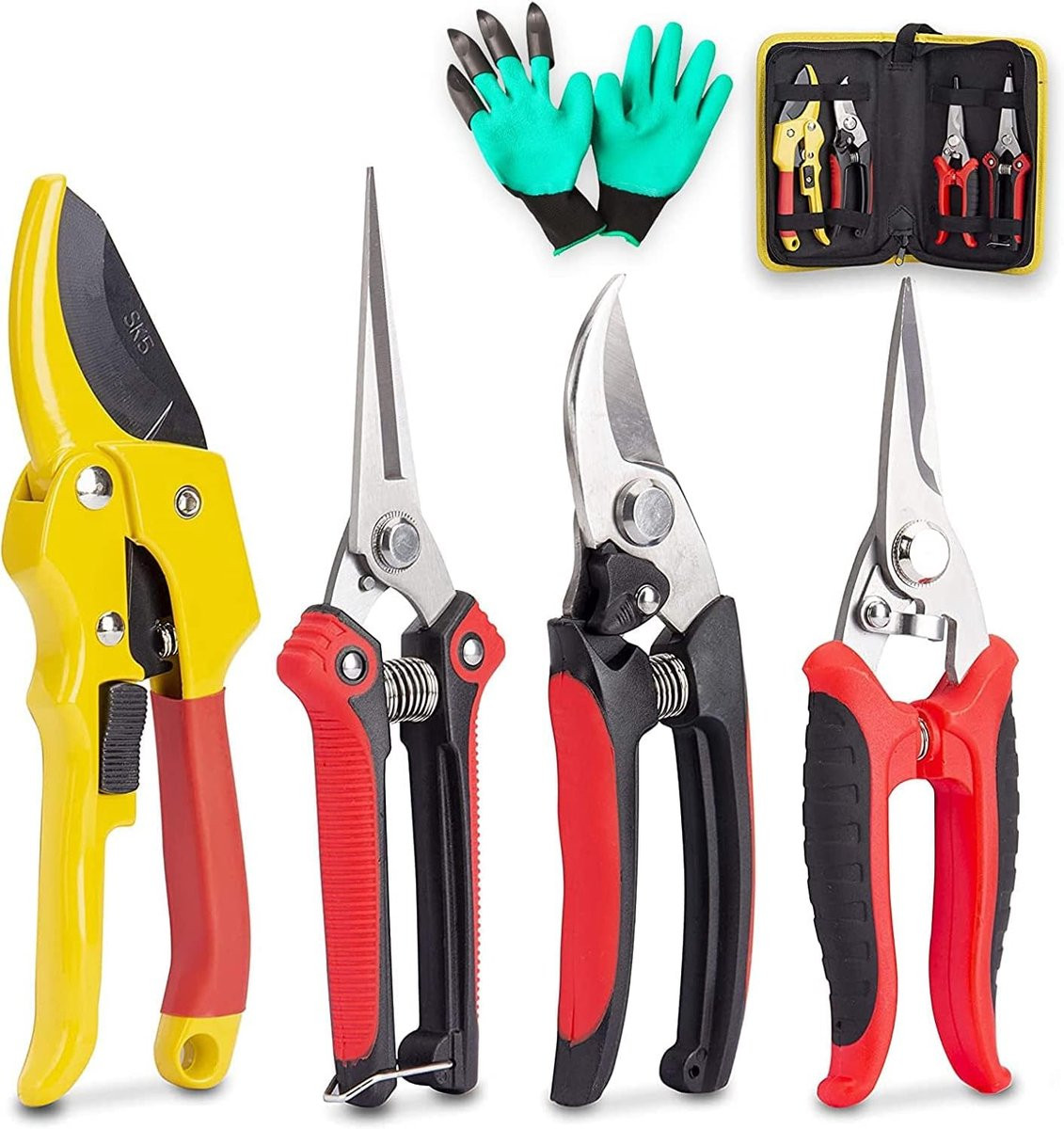 Professionele snoeischaar tuincutter multicolor voor professionals