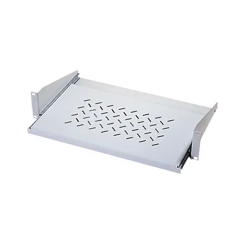 Schneider Electric Actassi, 19"-Teleskop-Trägerplatte 2HE auf 2 Trägern T250, Max. Last 20kg Inhalt: 1St.